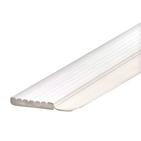 Tower Sealants M-D Building Products White Vinyl Top & Sides Door Seal For Garage Doors 84 in. L X 0.38 in. 87684